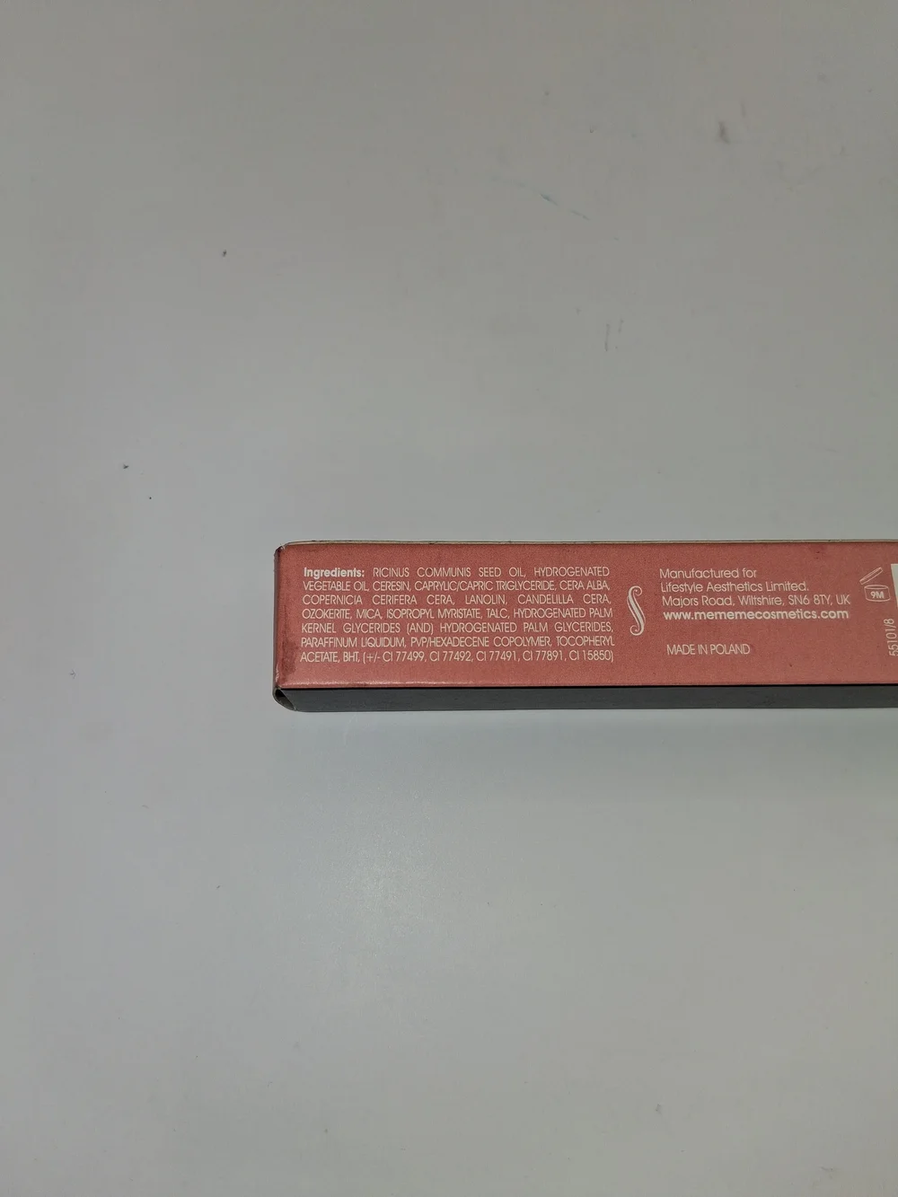 Meme LipGlide Velvet Finish Lip Colour - Soft Pink